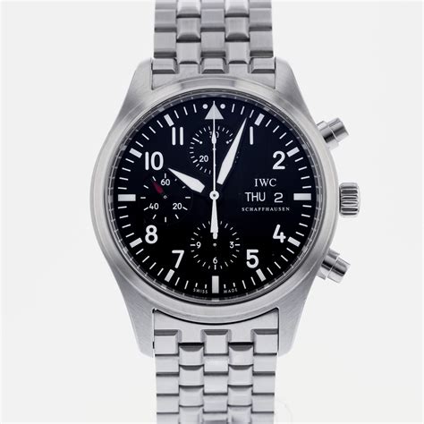 iwc 371701|IWC Pilot's Watch Chronograph • IW3717.